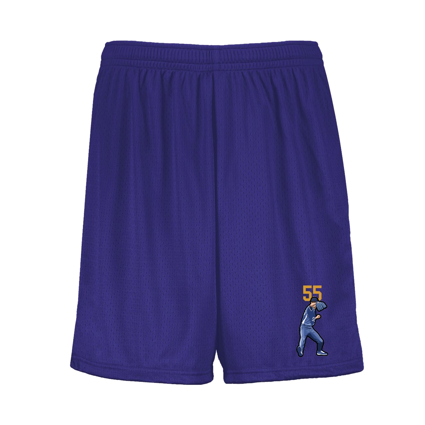 Shorts — Number Top in Purple