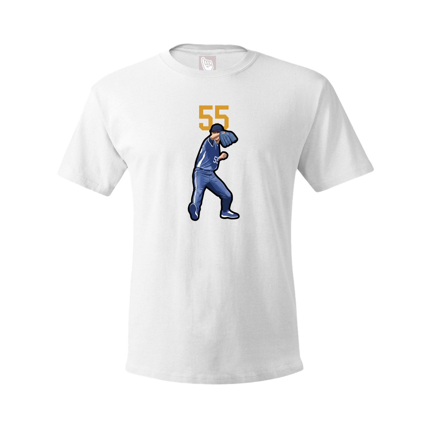 Tee — Number Top in White
