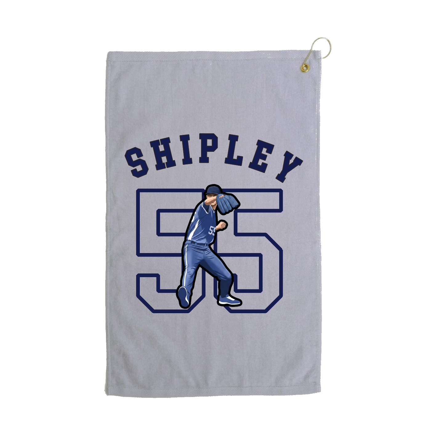 Golf Towel — Shirsey Arch in Grey