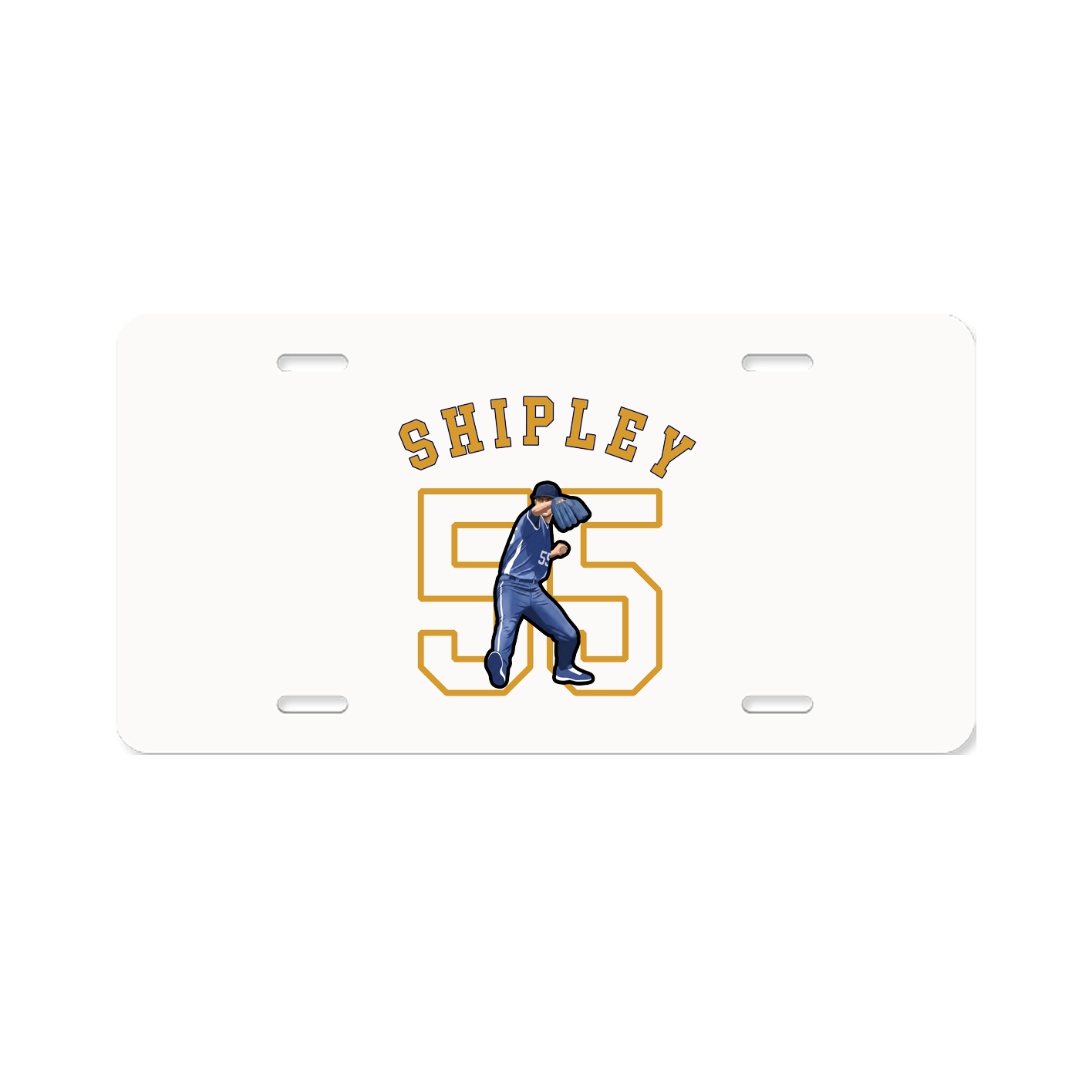 License Plate — Shirsey Arch in Classic
