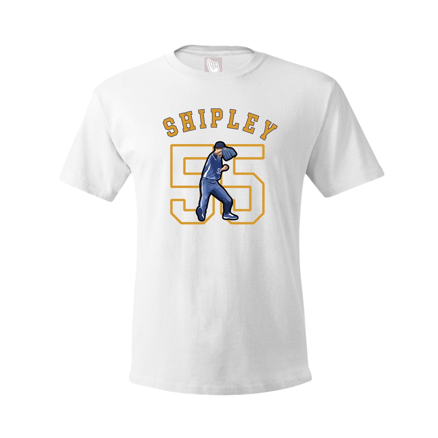 Tee — Shirsey Arch in White