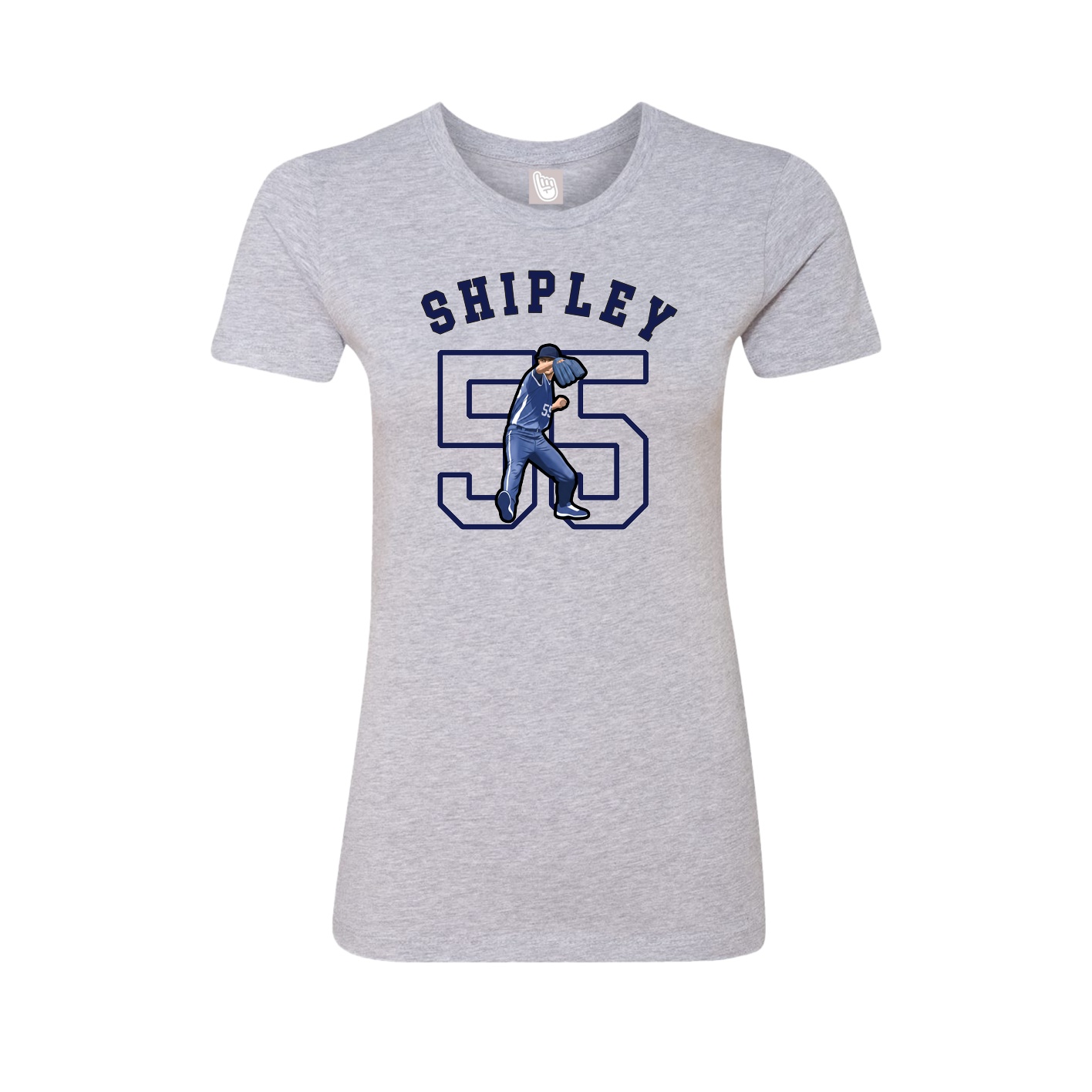 Womens Tee — Shirsey Arch in Grey