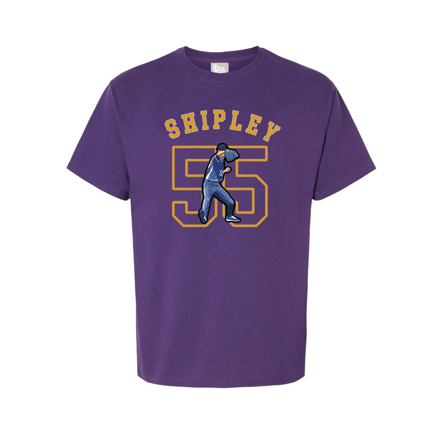 Youth Tee — Shirsey Arch in Purple