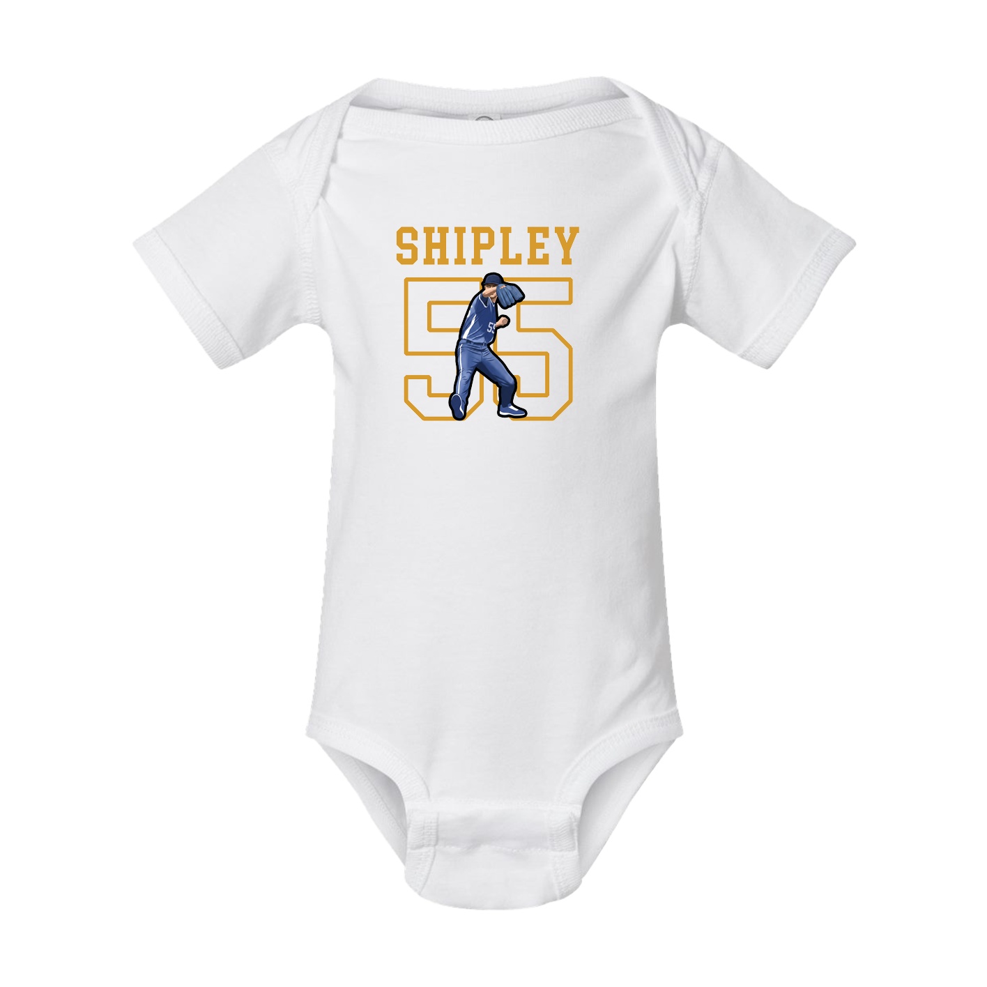 Baby Onesie — Shirsey in White