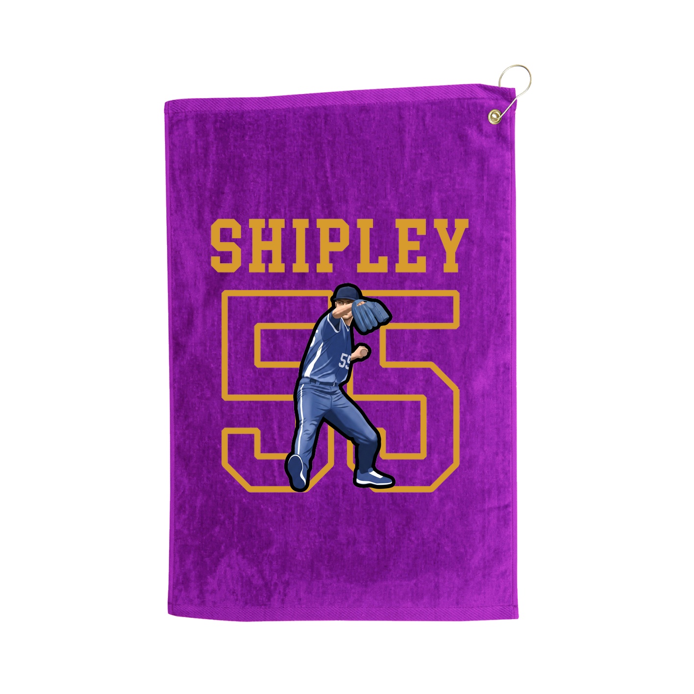 Golf Towel — Shirsey in Purple