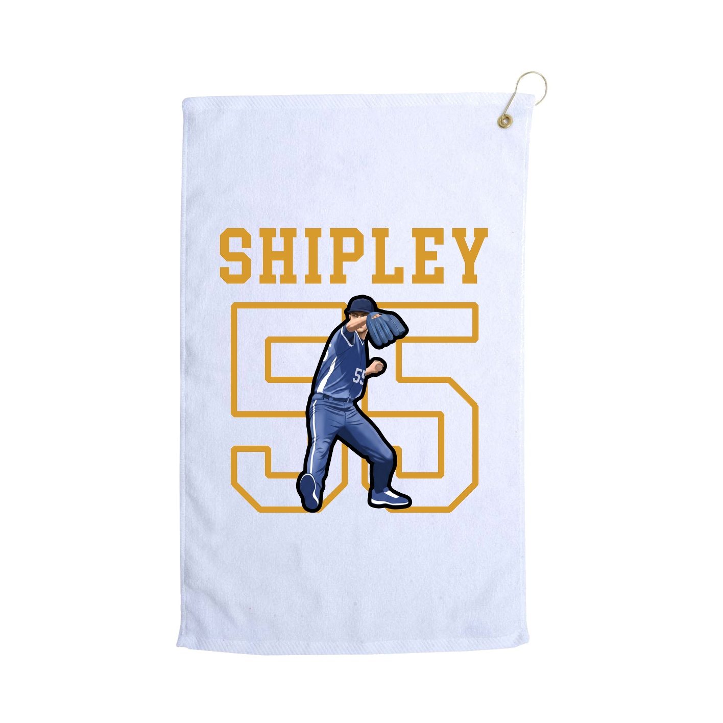 Golf Towel — Shirsey in White