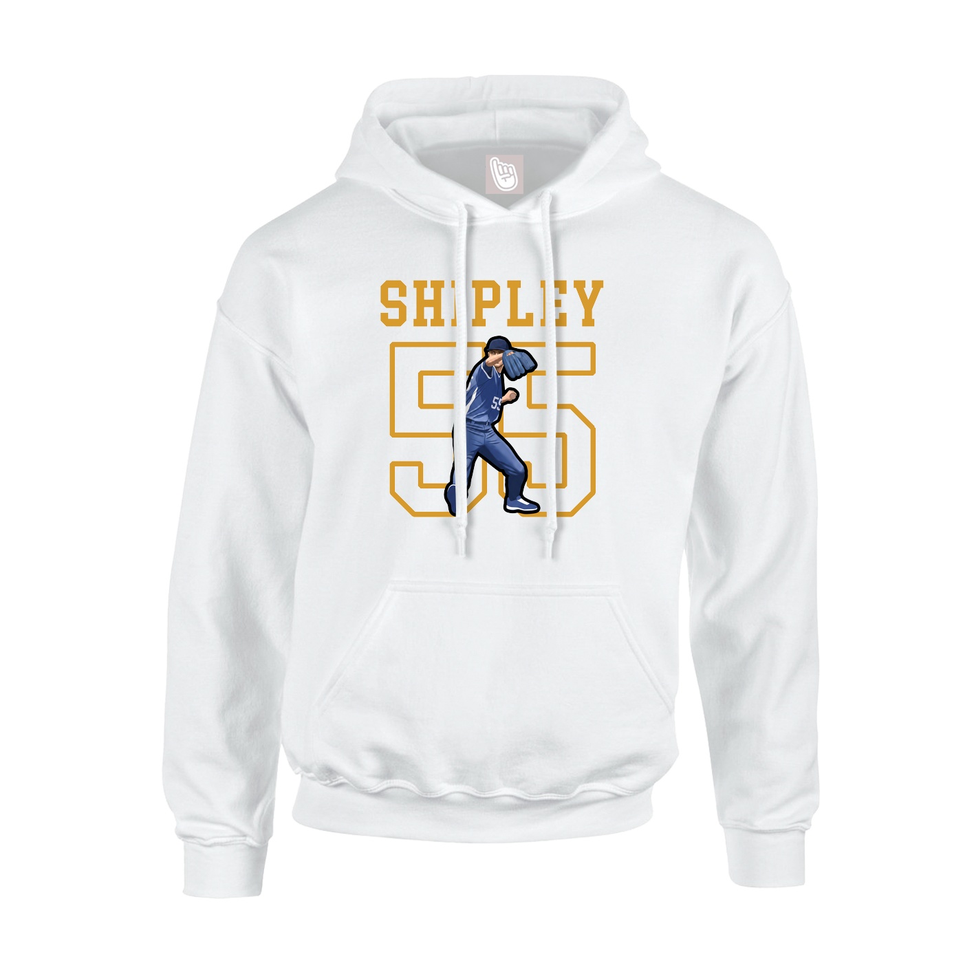 Youth Hoodie — Shirsey in White