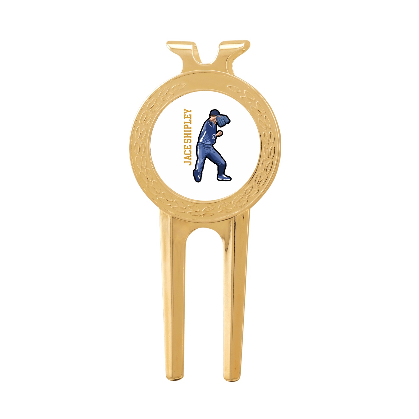 Divot Tool with Ball Marker — Name Vertical in Classic