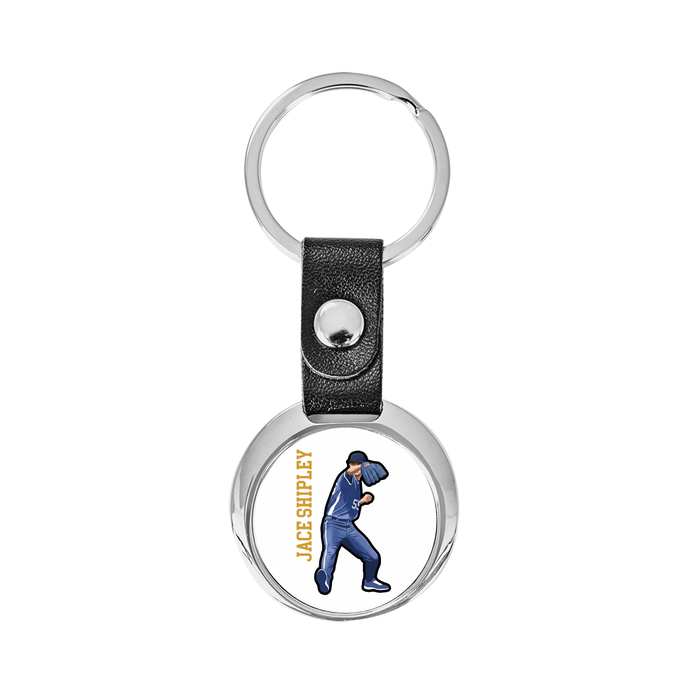 Key Chain — Name Vertical in Classic