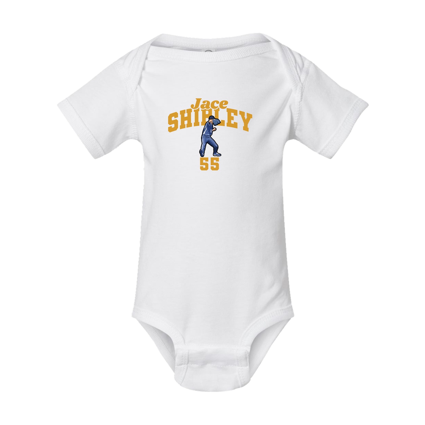 Baby Onesie — Signature Arch in White