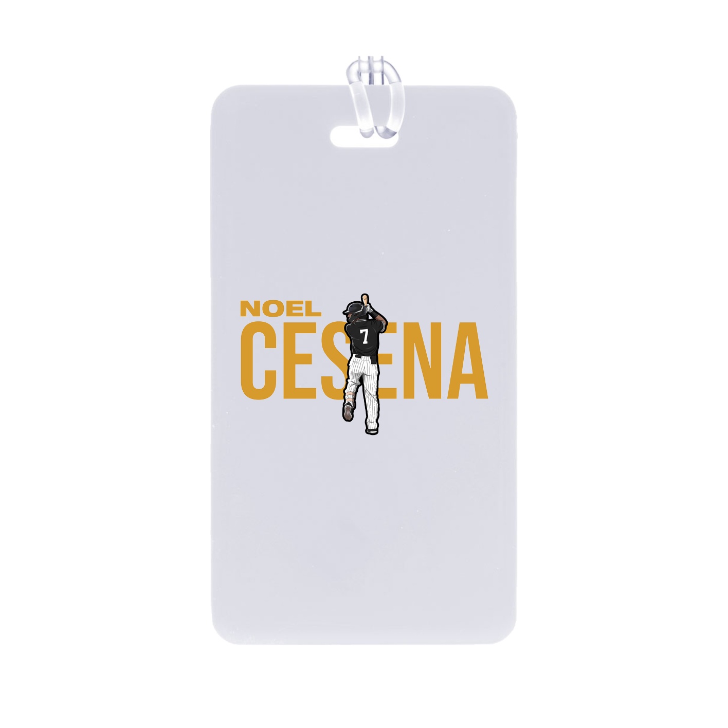 Bag Tag — Player Name in Classic