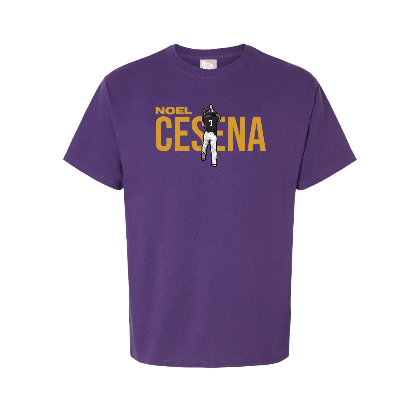 Tee — Player Name in Purple