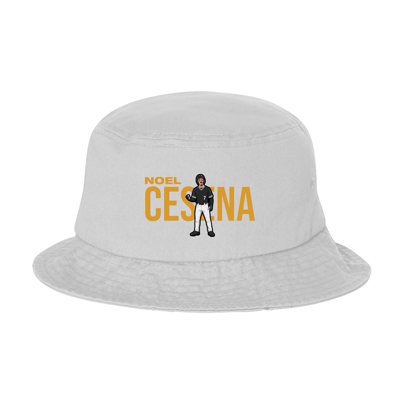 Bucket Cap — Player Name in White