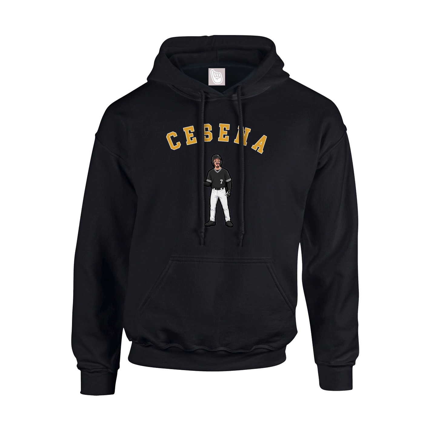 Hoodie — Shirsey Arch in Black