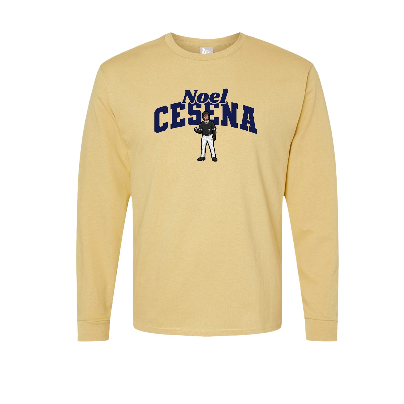 Long Sleeve Tee — Signature Arch in Vegas Gold
