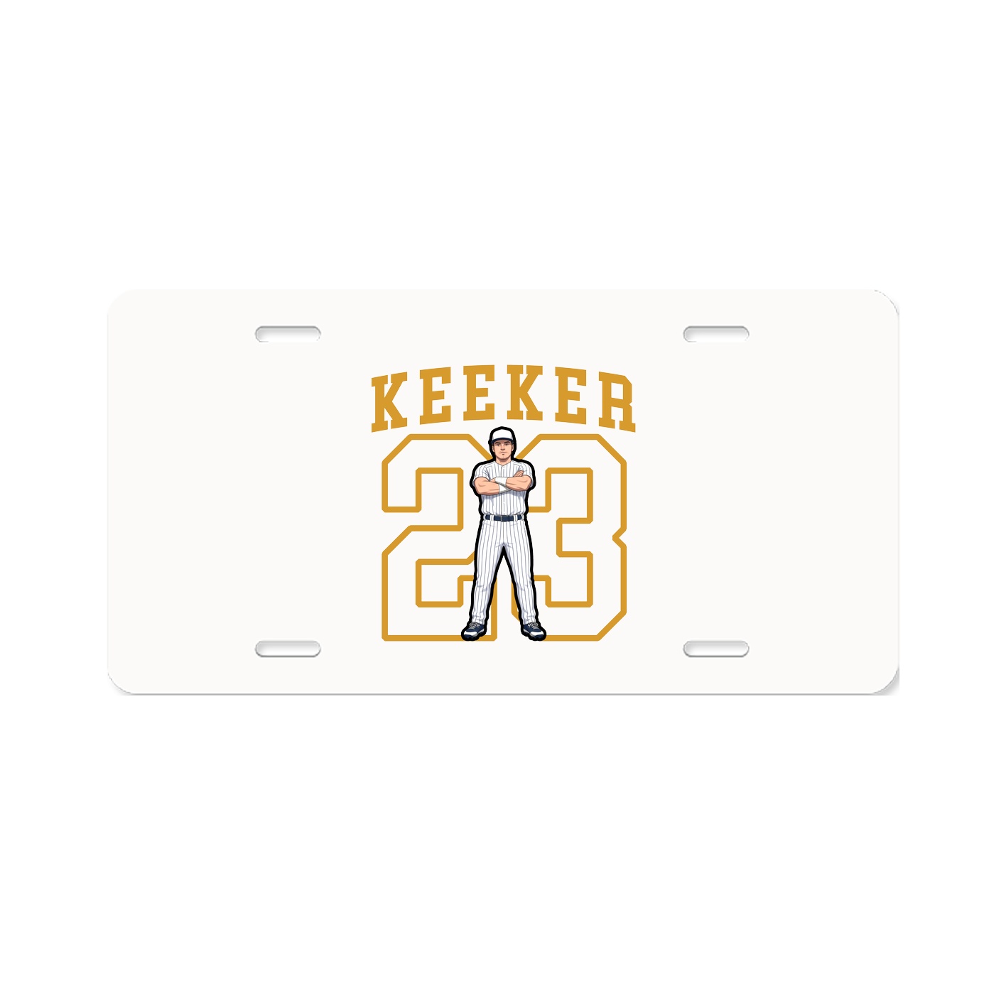License Plate — Shirsey in Classic