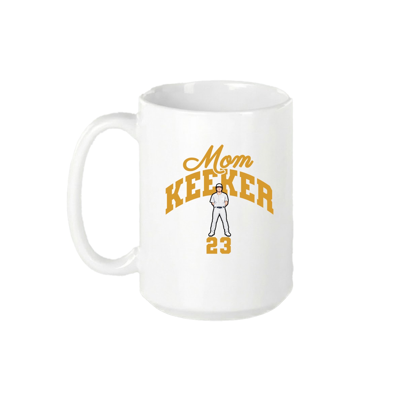 15oz Coffee Mug — Mothers Day Arch in White