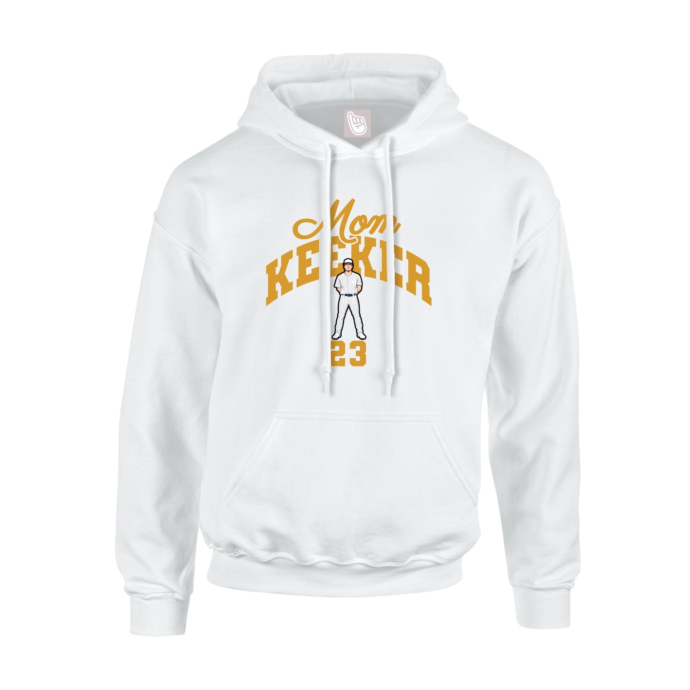 Hoodie — Mothers Day Arch in White