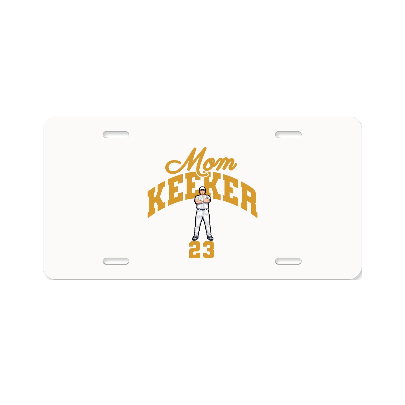 License Plate — Mothers Day Arch in Classic