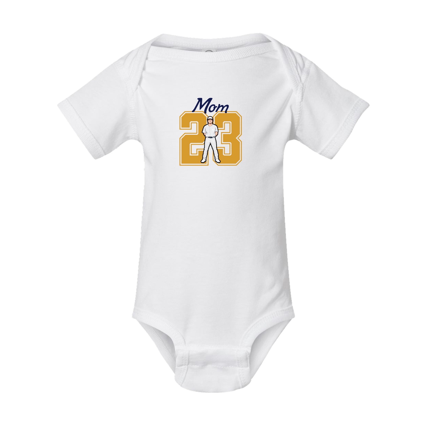 Baby Onesie — Mothers Day Shirsey in White