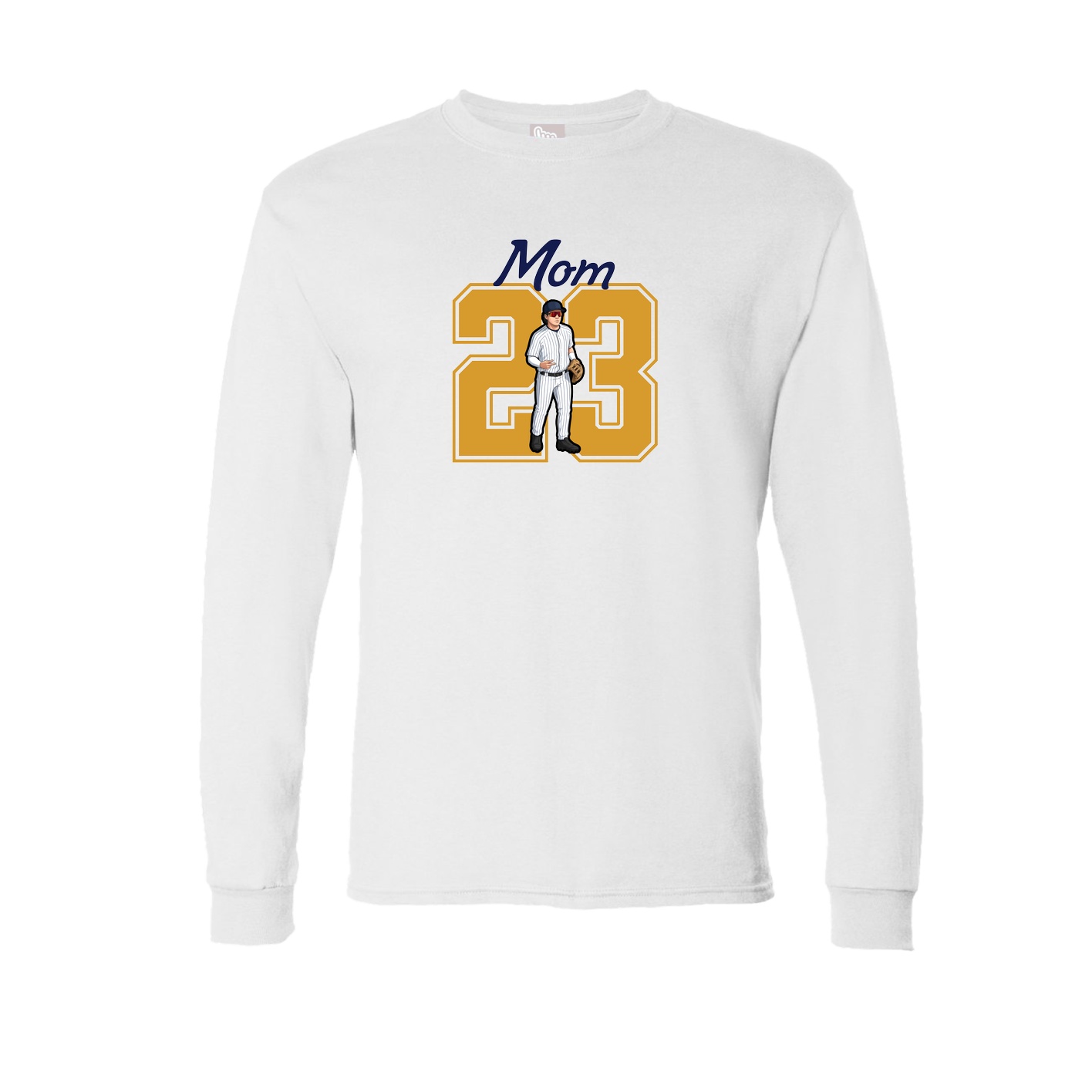 Long Sleeve Tee — Mothers Day Shirsey in White