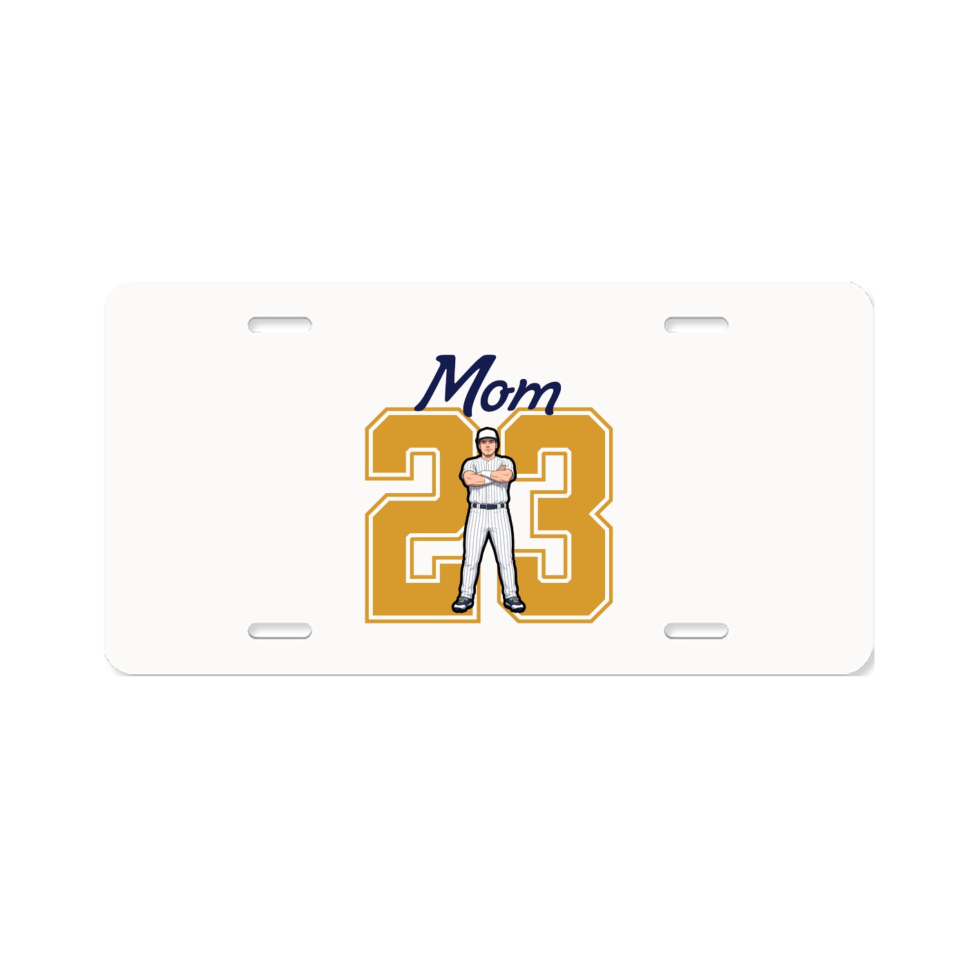 License Plate — Mothers Day Shirsey in Classic
