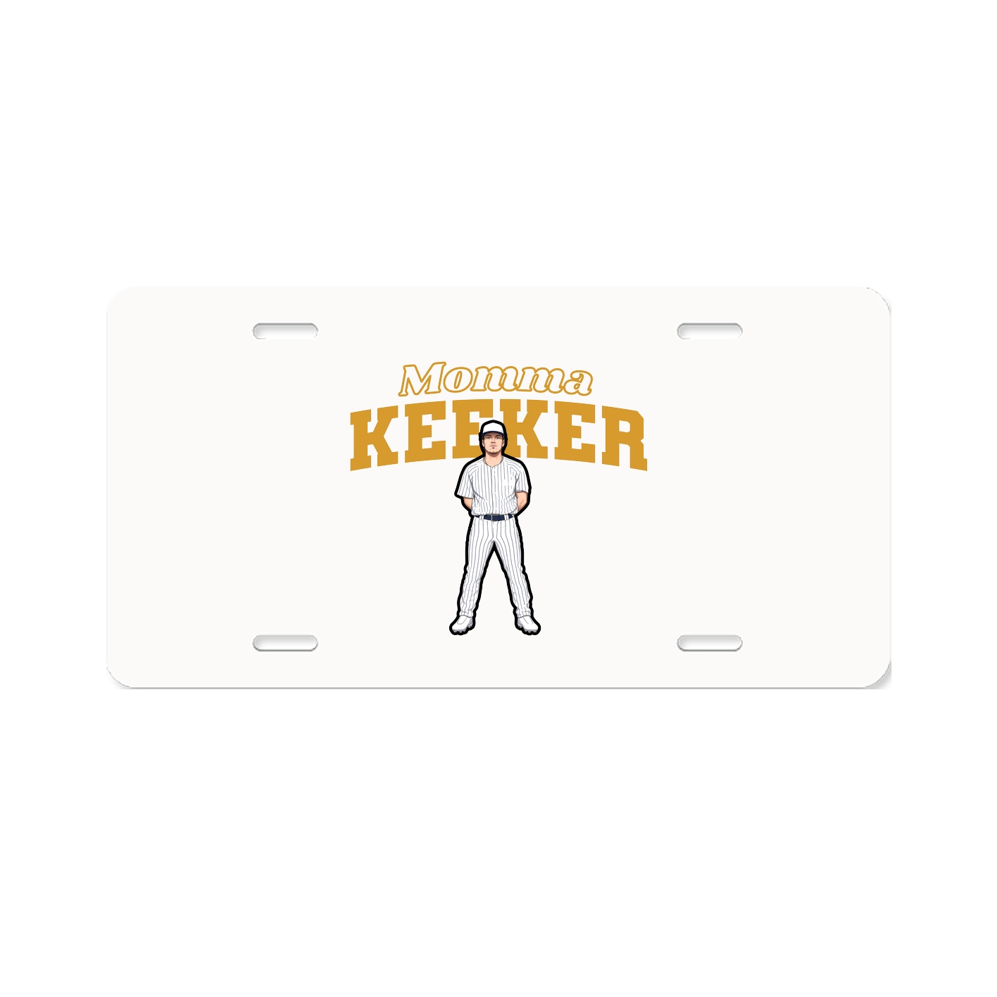 License Plate — Mothers Day Block in Classic