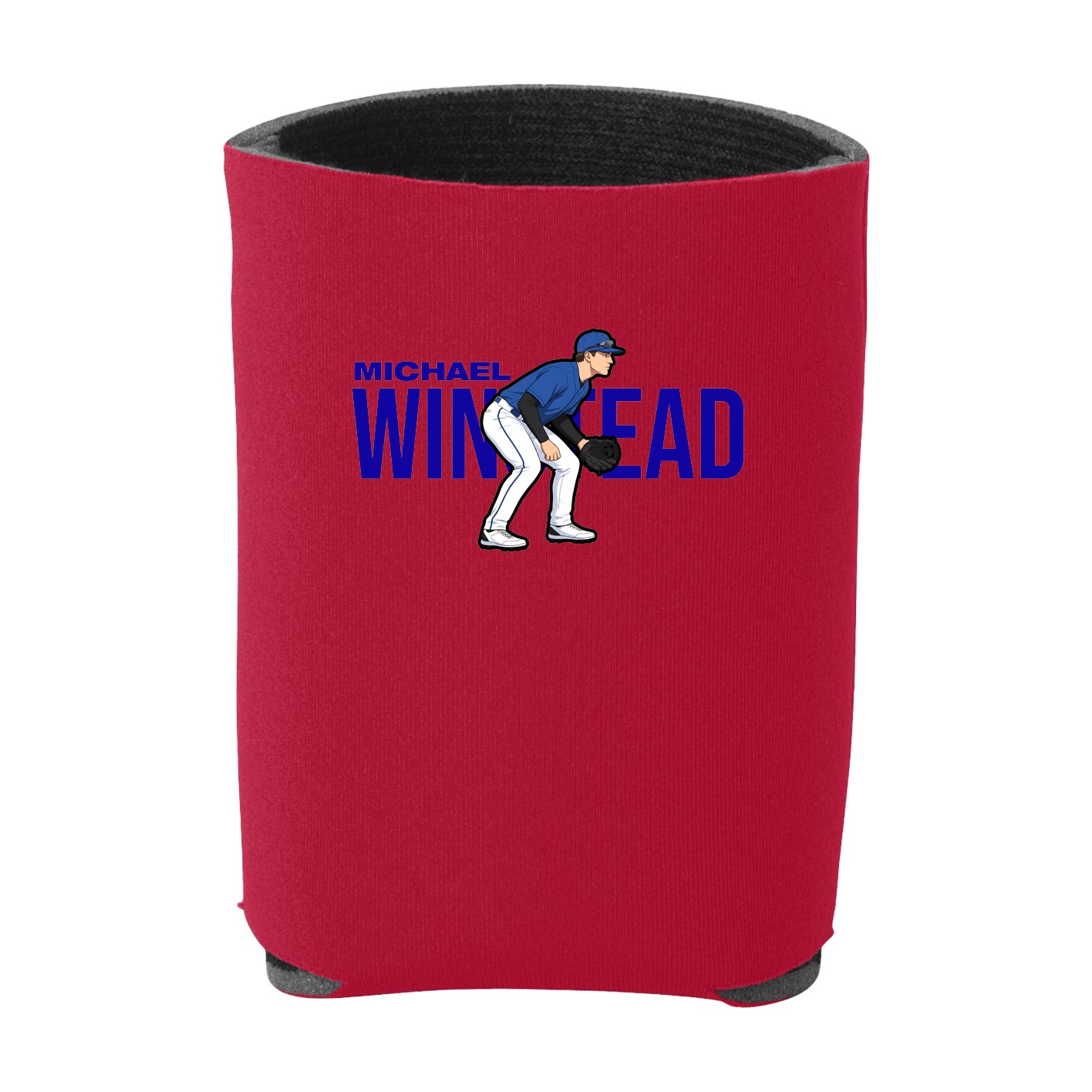Can Holder — Player Name in Red