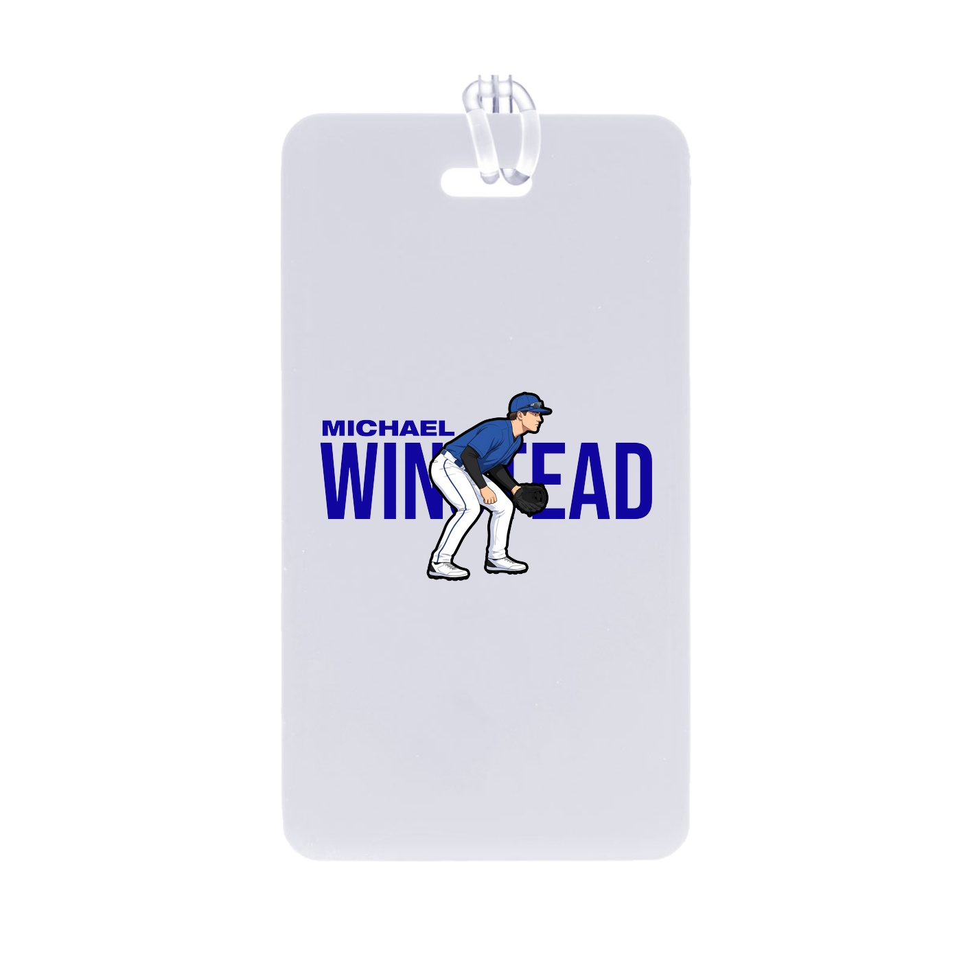 Bag Tag — Player Name in Classic