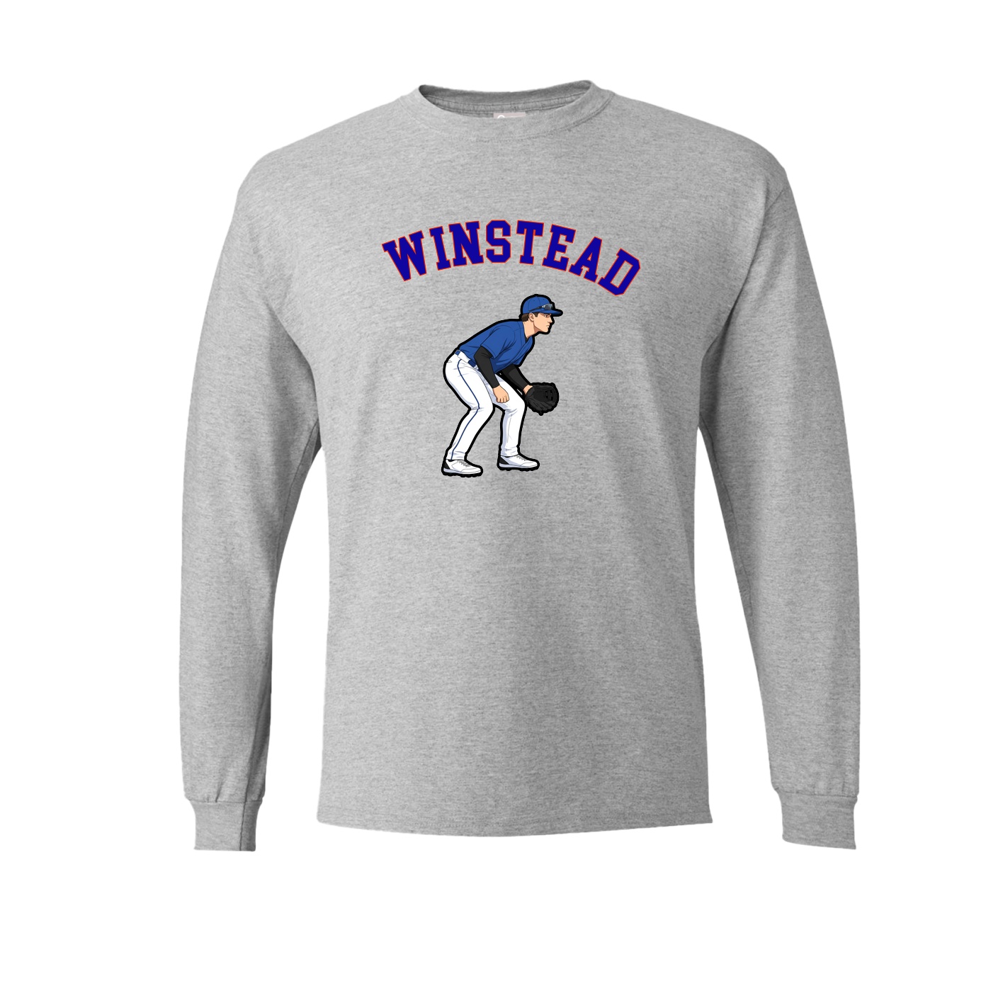 Long Sleeve Tee — Shirsey Arch in Grey