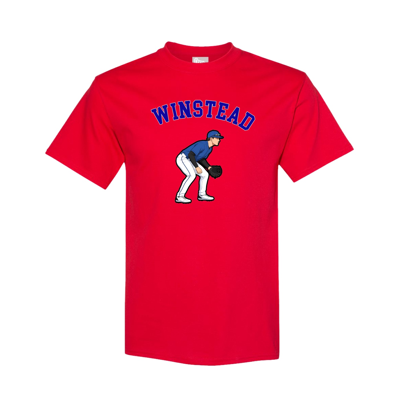 Youth Tee — Shirsey Arch in Red