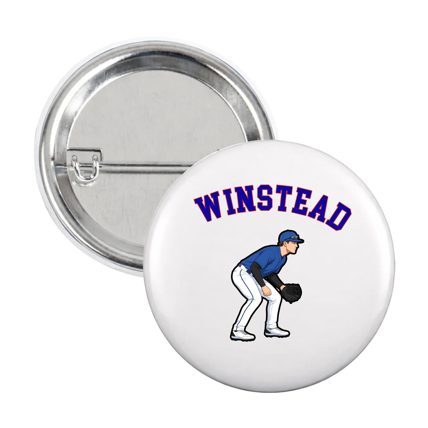 Game Day Button — Shirsey Arch in White