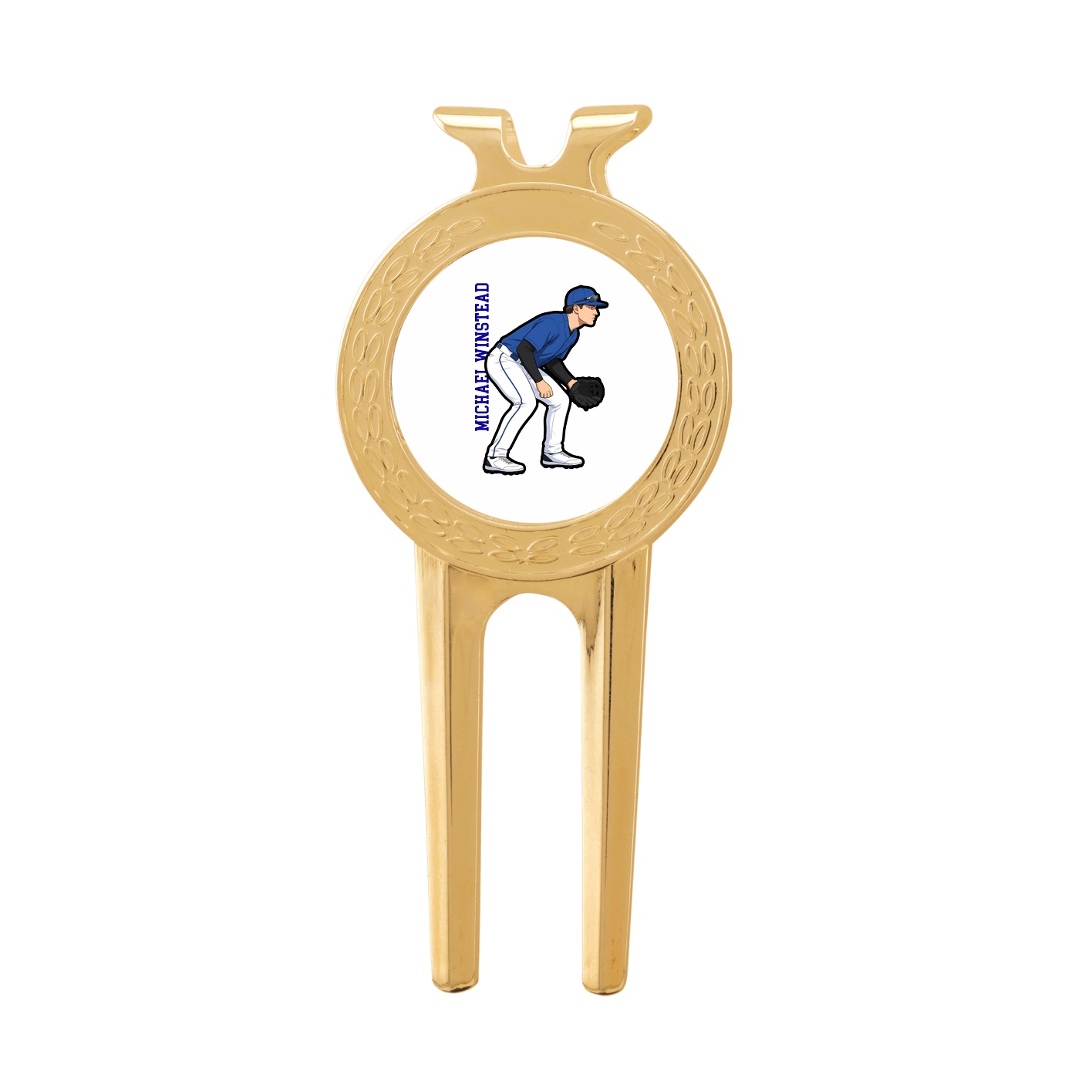 Divot Tool with Ball Marker — Name Vertical in Classic
