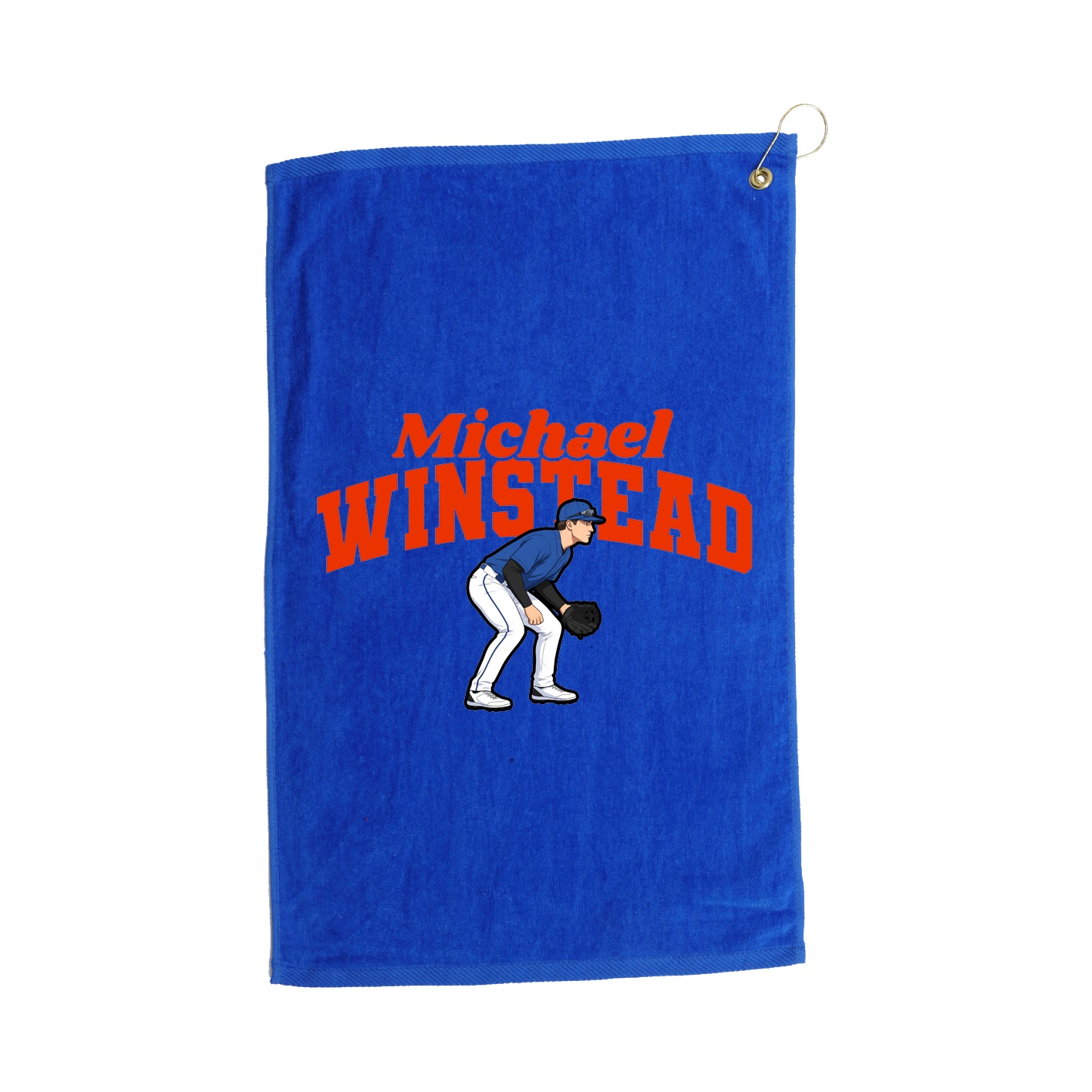 Golf Towel — Signature Arch in Royal