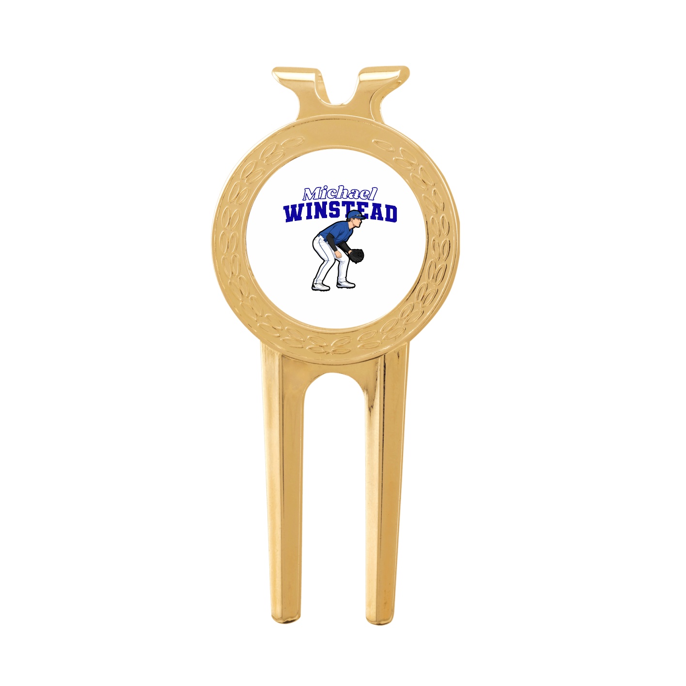 Divot Tool with Ball Marker — Name Arch in Classic