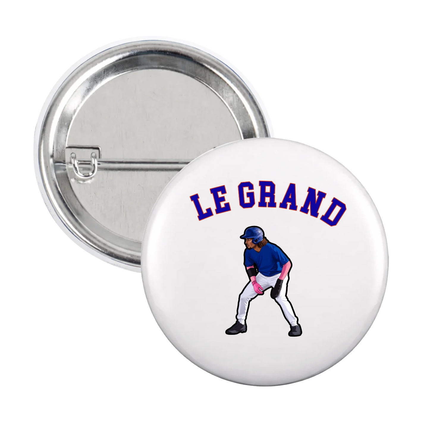 Game Day Button — Shirsey Arch in White