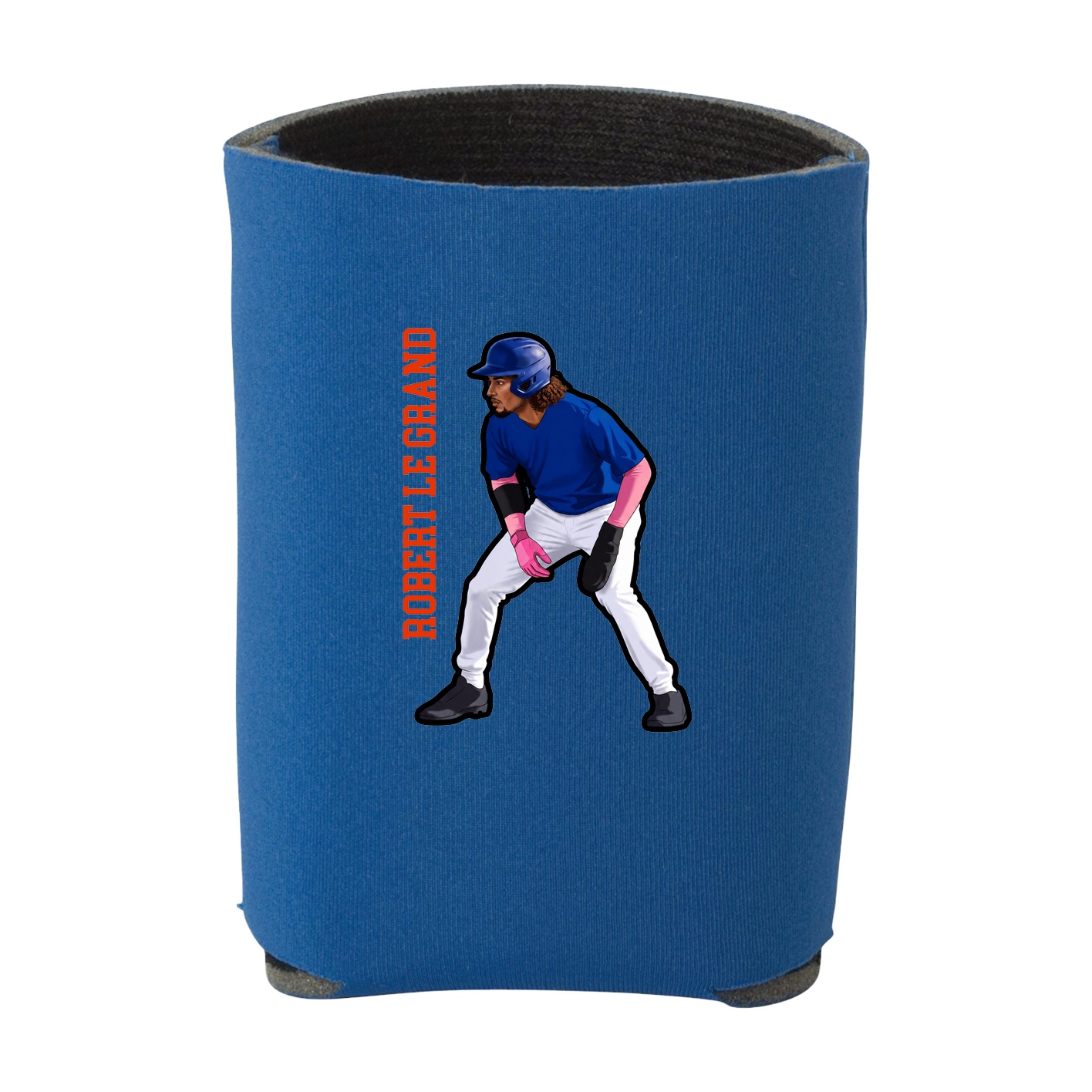 Can Holder — Name Vertical in Royal