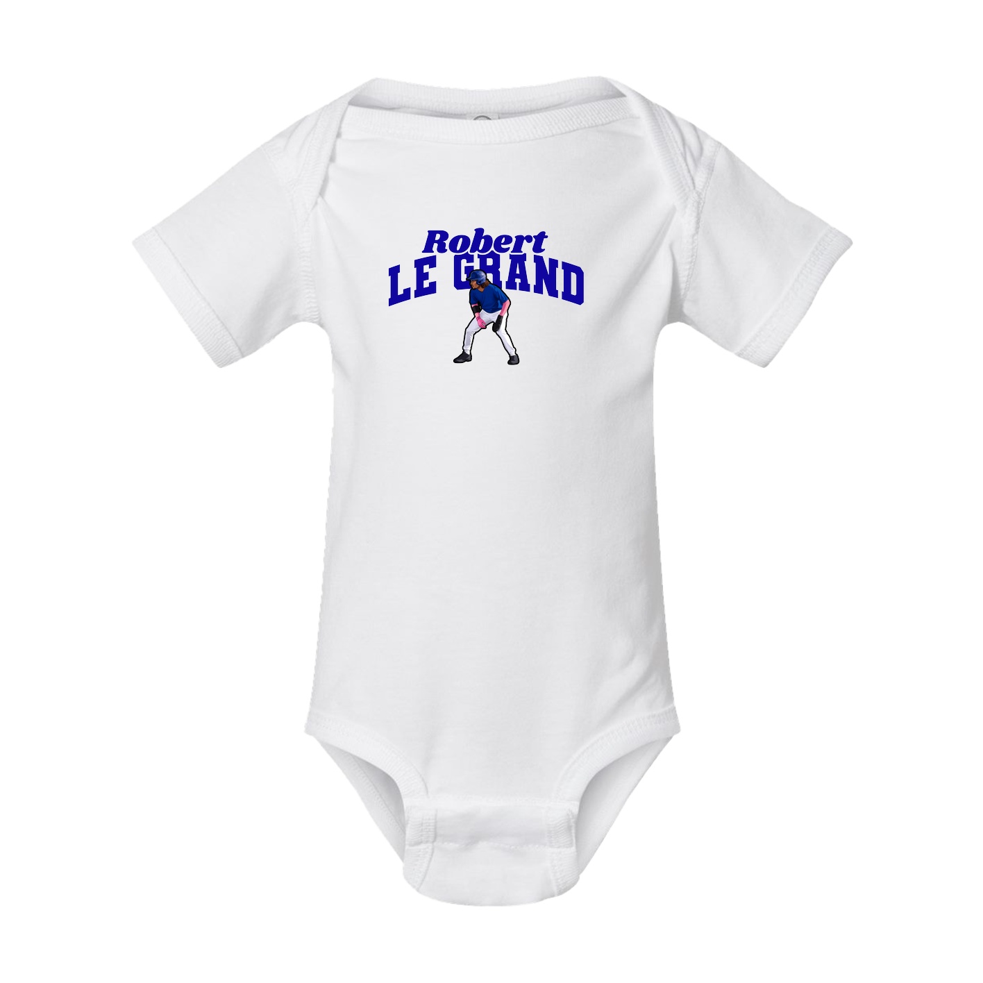 Baby Onesie — Signature Arch in White