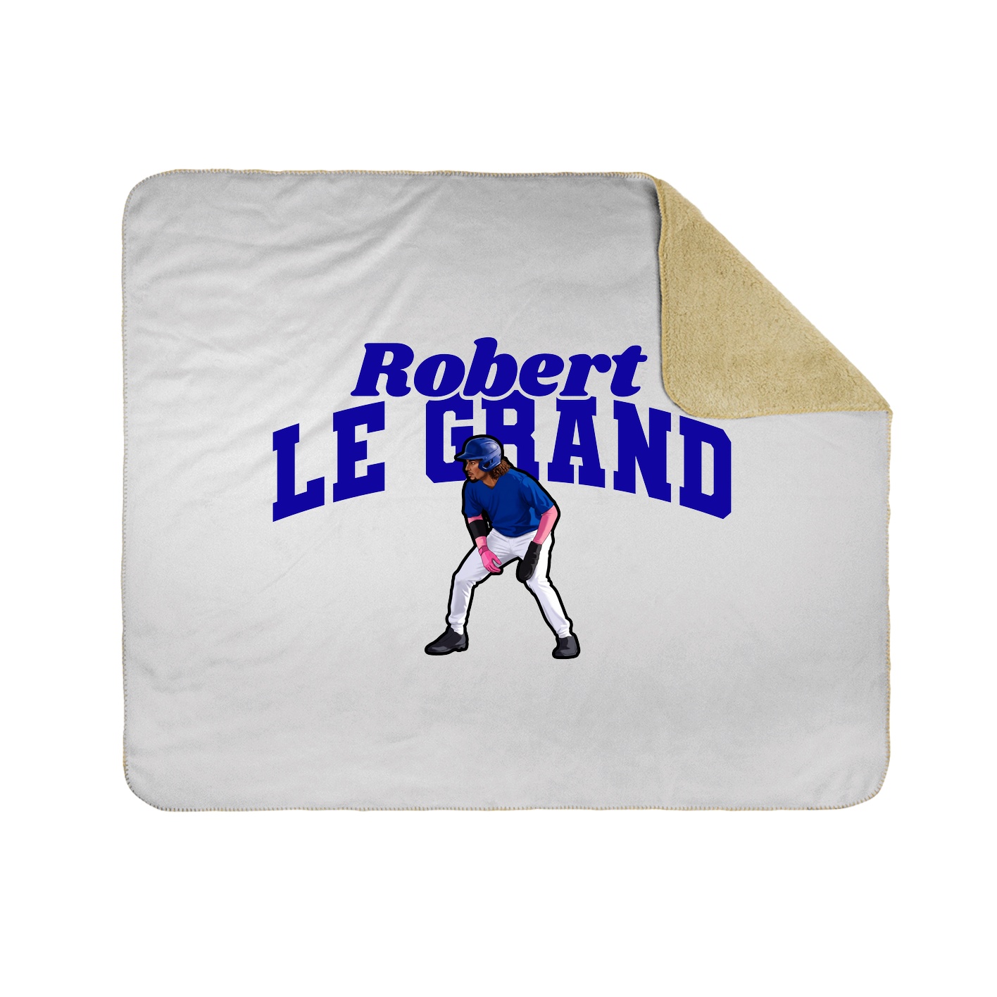 Throw Blanket — Signature Arch in White