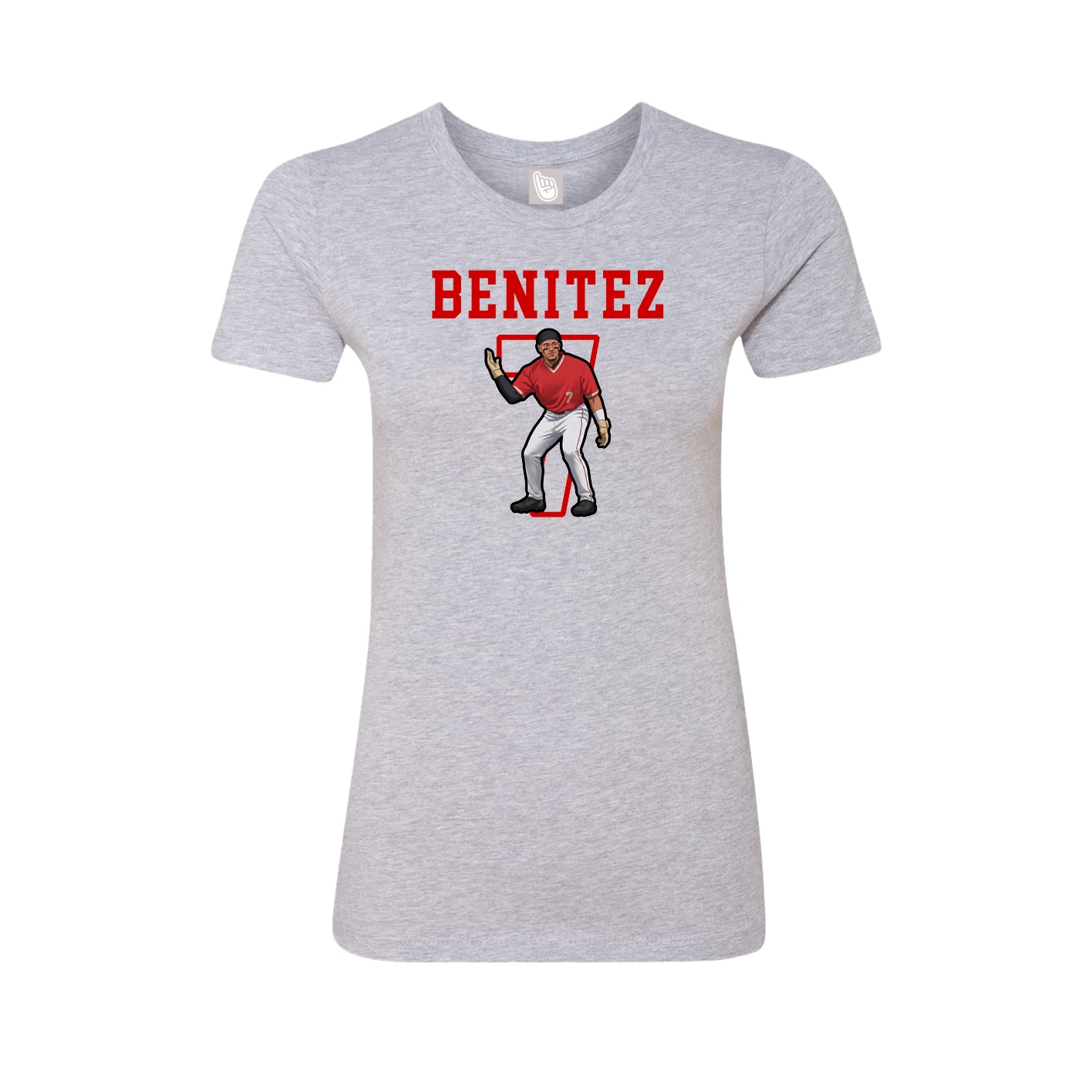 Fitted Women's Tee — Shirsey in Grey