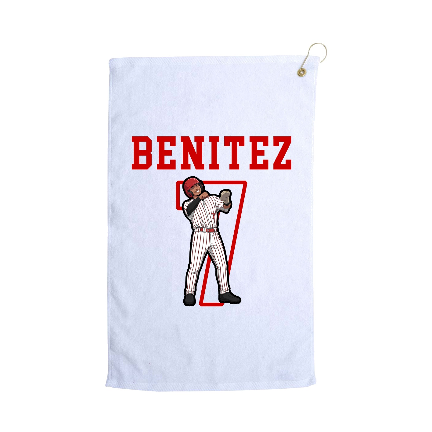 Golf Towel — Shirsey in White