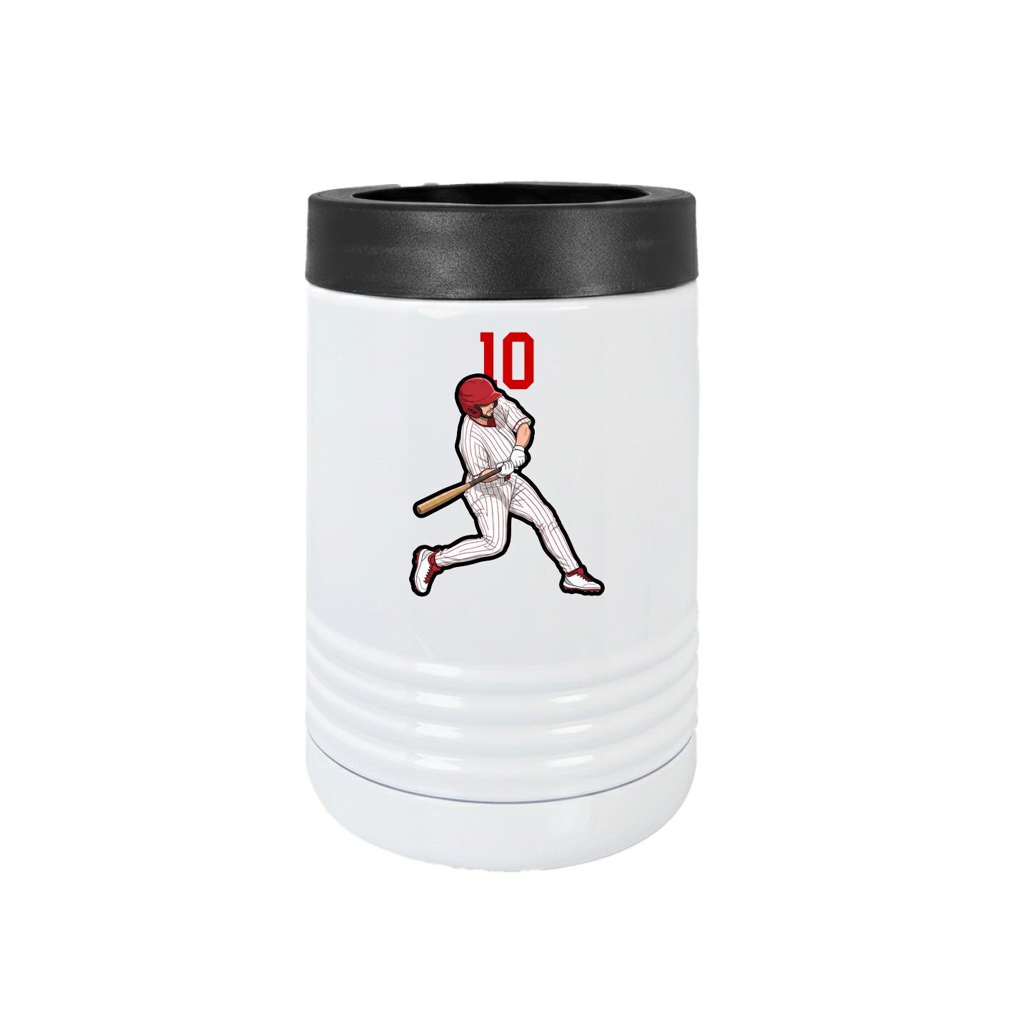Beverage Holder — Number Top in White