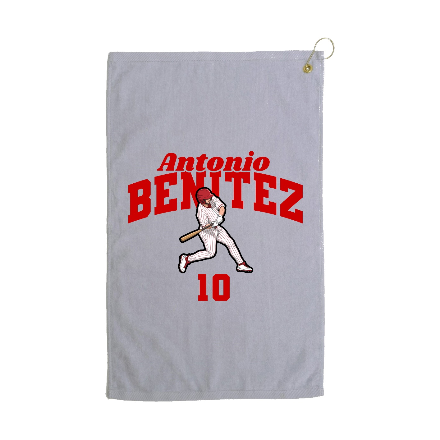 Golf Towel — Signature Arch in Grey