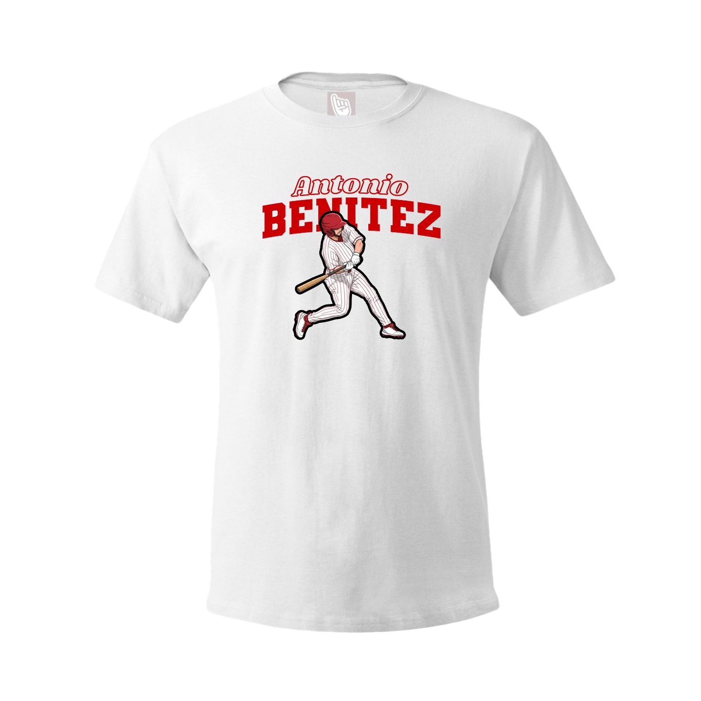 Tee — Name Arch in White