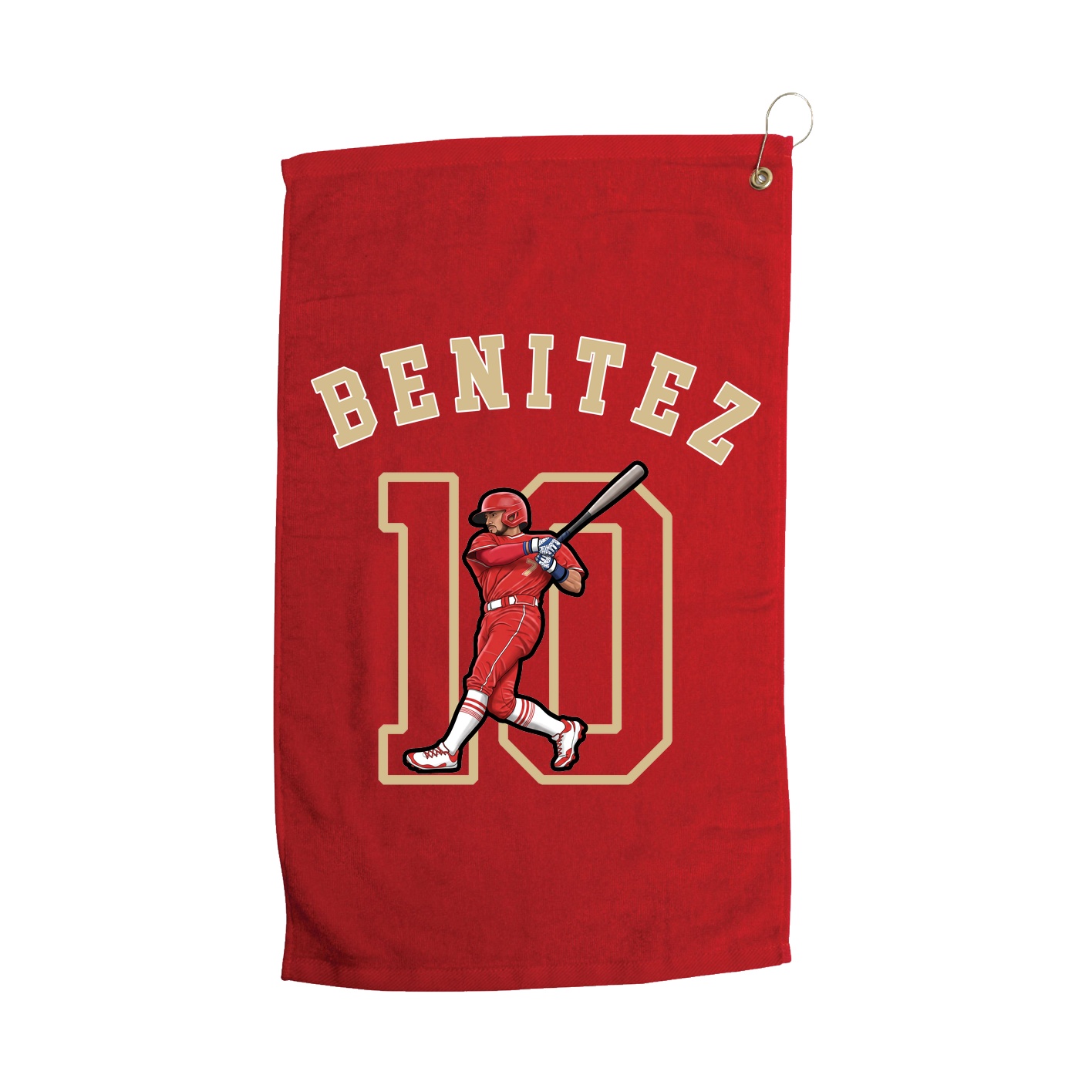 Golf Towel — Shirsey Arch in Red