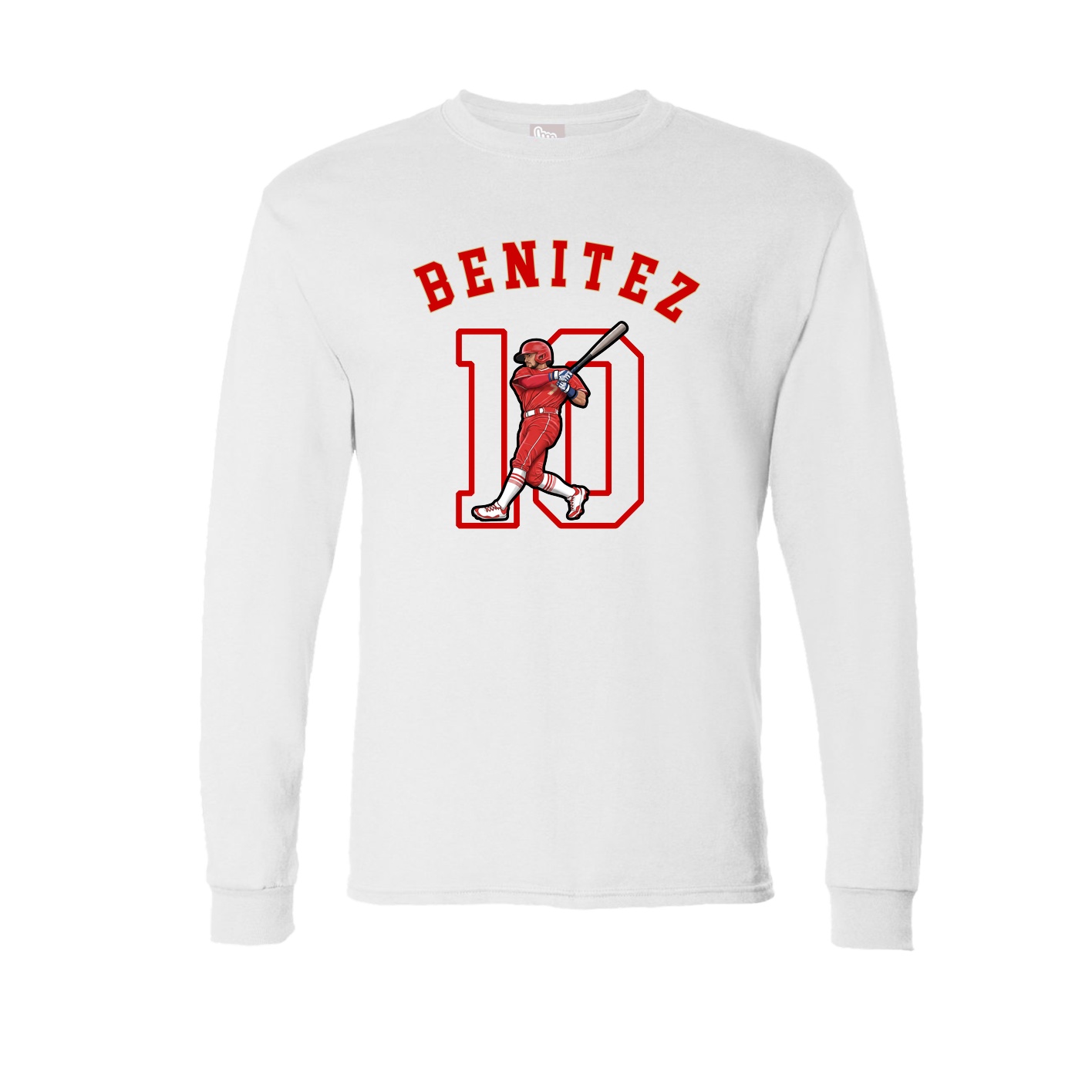 Long Sleeve Tee — Shirsey Arch in White