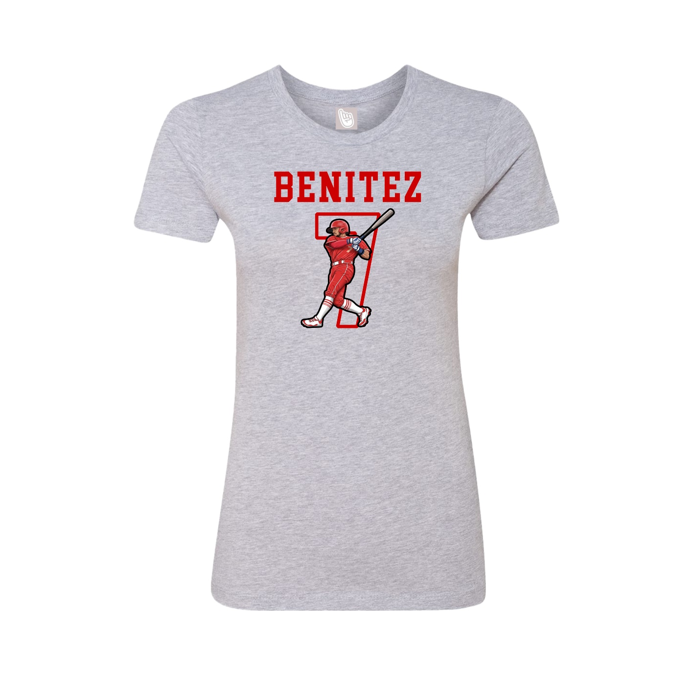 Fitted Women's Tee — Shirsey in Grey