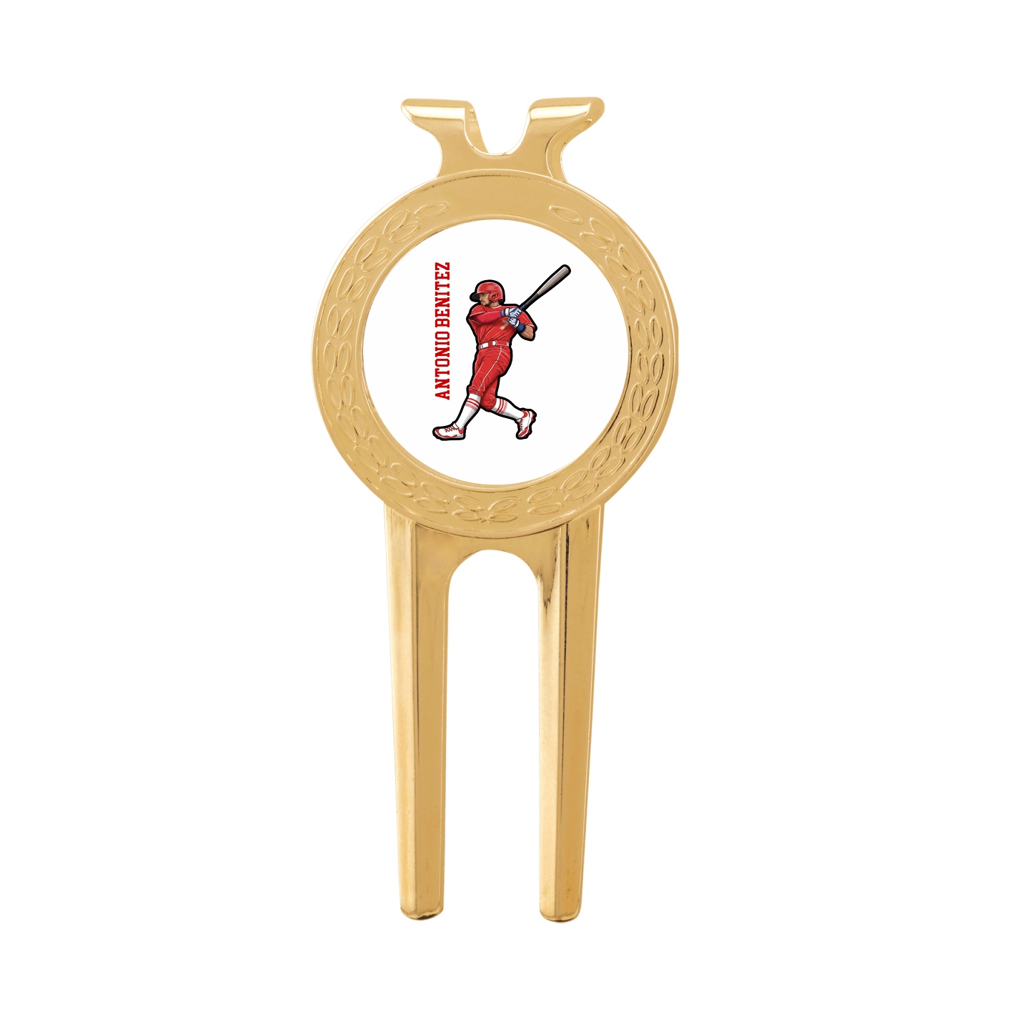 Divot Tool with Ball Marker — Name Vertical in Classic