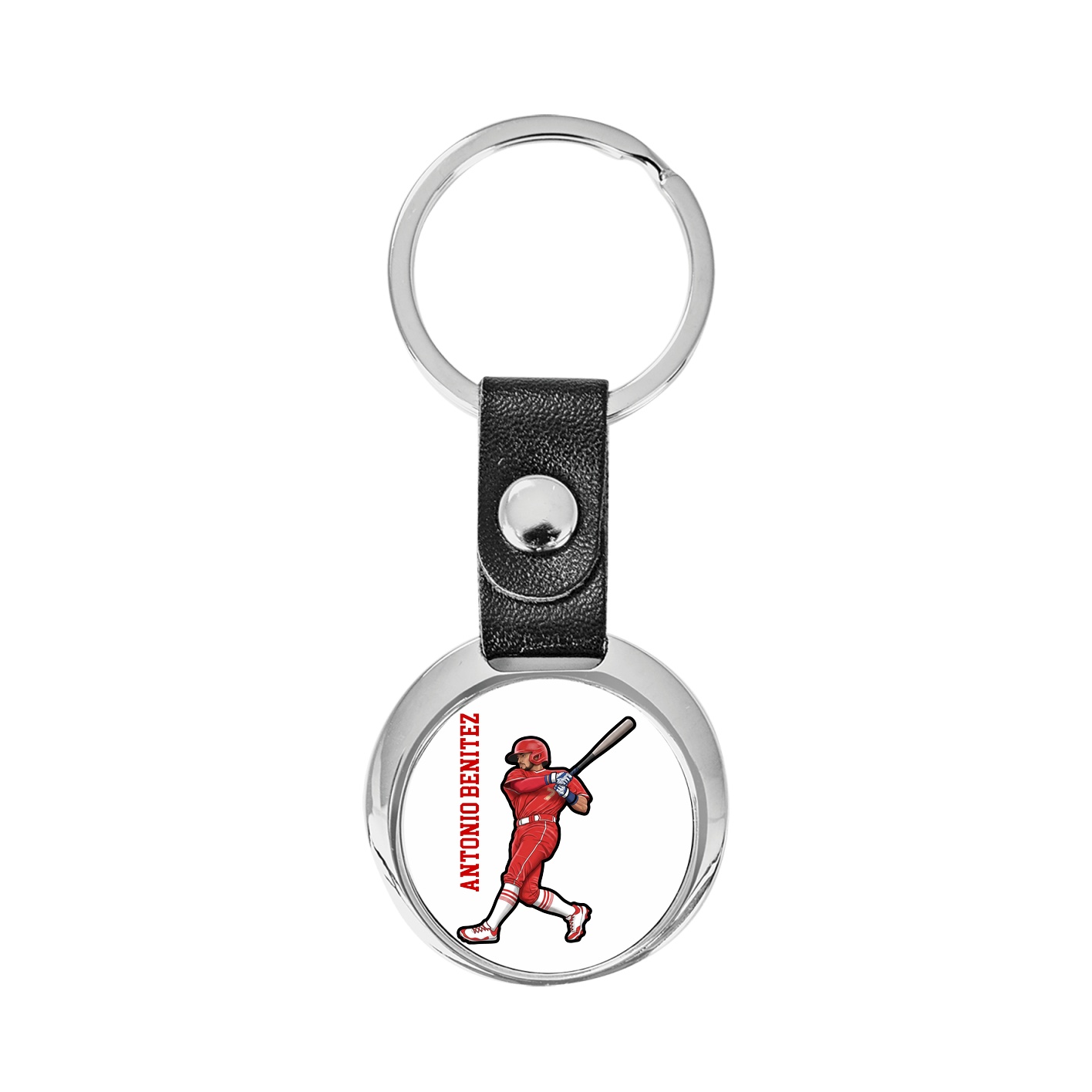 Key Chain — Name Vertical in Classic