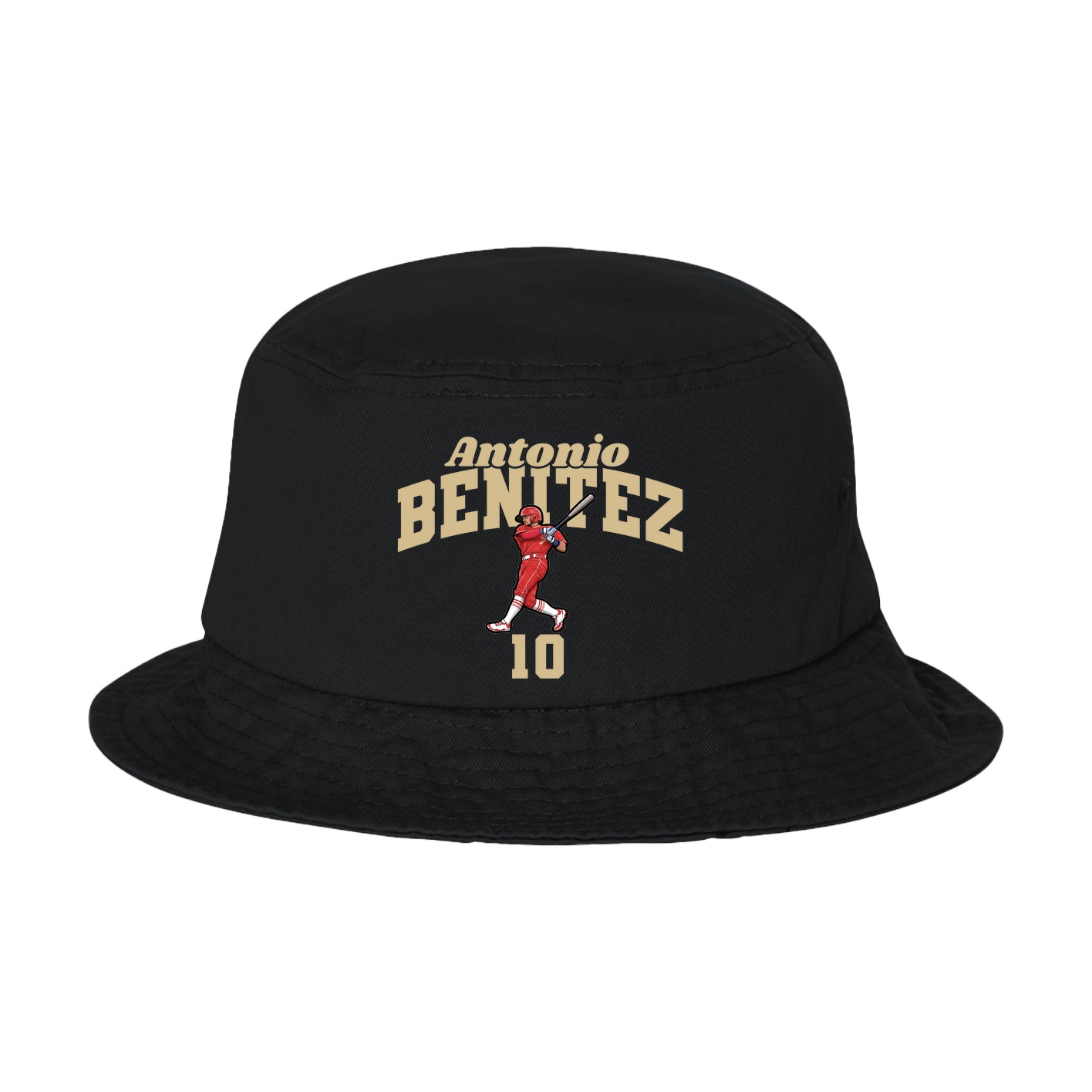 Bucket Cap — Signature Arch in Black